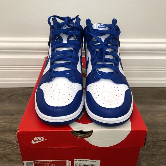 Nike Dunk High Game Royal - Picture 3 of 7